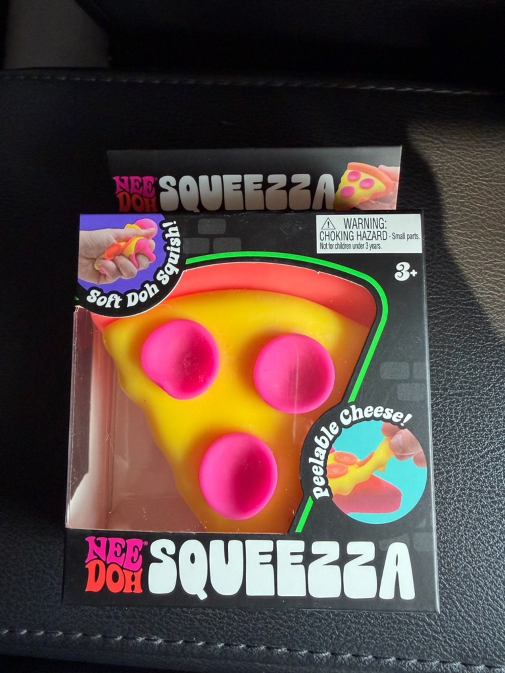 NeeDoh Squeezza Pizza Nee Doh Squeeze Orange Crust